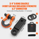VEVOR Polyester Heavy Duty Tow Strap Recovery Kit 3&quot; x 30 ft (MBS-36.000 lbs) Ιμάντας βαρούλκου, Τριπλός ενισχυμένος βρόχος, ιμάντας αρπαγής + Δέκτης αγκίστρου 2&quot; + Δακτύλιοι D-Ring 3/4&quot; (2 τεμ.) + Stor