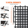 VEVOR Cargo Net Heavy Duty Cargo Net 96&quot; x 81&quot; Ρυθμιζόμενες πόρπες &amp; άγκιστρα S-hooks