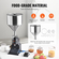VEVOR Pneumatic Paste Liquid Filling Machine, 5-50ml Bottle Filler, Bottle Filler Machine, Inox Steel Liquid Filler with Pedal for Milk Water Juice Essential Oil Shampoo Cosmetic Honey Lotion