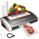VEVOR Vacuum Sealer Machine Saver αποθήκευσης τροφίμων 80 Kpa με σακούλα σφραγίδας