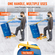 VEVOR 55 Gallon Drum Dolly, 1200 lbs Load Capacity, Barrel Dolly Cart Drum Caddy Στρογγυλό Dolly Steel Χαμηλού προφίλ, Πλαίσιο από χάλυβα βαρέως τύπου με ρυθμιζόμενη λαβή 3 τροχών, για Workshop Factory Warehouse