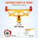 VEVOR 55 Gallon Drum Dolly, 1200 lbs Load Capacity, Barrel Dolly Cart Drum Caddy Στρογγυλό Dolly Steel Χαμηλού προφίλ, Πλαίσιο από χάλυβα βαρέως τύπου με ρυθμιζόμενη λαβή 3 τροχών, για Workshop Factory Warehouse