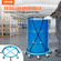VEVOR 55 γαλονιών βαρέως τύπου Drum Dolly, χωρητικότητα 2000 lbs, βαρέλι Dolly Cart Drum Caddy, Dollies χωρητικότητας φορτηγού χωρίς ανατροπή με ατσάλινο πλαίσιο 8 περιστρεφόμενος τροχός τροχών, για χειρισμό τυμπάνων αποθήκης