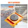 VEVOR Machinery Skate Dolly, 13.200 LBS/6T Industrial Machinery Mover, Heavy Duty Carbon Steel Machinery Moving Skate με 4 τροχούς PU και αντιολισθητικό καπάκι περιστροφής 360° για αποθήκη, εργαστήριο, εργοστάσιο