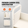 Καλάθι βιβλίων VEVOR, 330 lbs Library Cart, 31,1&quot; x 15,2&quot; x 49,2&quot; Rolling Book Cart, Επίπεδα ράφια σε σχήμα L μονής όψης με ρόδες 4 ιντσών που κλειδώνουν για οικιακά ράφια γραφείου και σχολείου, Book Truck σε λευκό