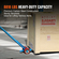 VEVOR Pallet Buster, λαβή 60 ιντσών, χωρητικότητα βάρους 8818 λίβρες, ανθρακούχο χάλυβα Q235, βαρέως τύπου Deck Wrecker Demolition Wood Pallet Tool Breaker Pry Bar Puller για αποτελεσματική και εύκολη αφαίρεση σανίδων