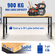 VEVOR Πάγκος Εργασίας Ρυθμιζόμενο Ύψος, 122cm ΠΧ 61cm ΔΧ 97cm Υ Τραπέζι γκαράζ με 72 – 97 cm Ύψος &amp; χωρητικότητα φόρτωσης 900KG, με πρίζες ρεύματος &amp; σκληρό ξύλο πάνω &amp; μεταλλικό πλαίσιο &amp; ποδαράκια, για σπίτι γραφείου