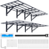 Ράφια αποθήκευσης VEVOR Garage, 2 Pack, 6 x 2 ft Ράφια γκαράζ βαρέως τύπου Επιτοίχια, χωρητικότητα φόρτωσης 1600 lbs (Συνολική) Πλωτά ράφια αποθήκευσης γκαράζ, Κατάλληλα για κατάστημα, υπόστεγο, αποθήκευση γκαράζ