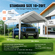 Ανταλλακτικό κάλυμμα κουβούκλιο VEVOR Carport 10 x 20 ποδιών, προστατευτικό κάλυμμα για σκηνή γκαράζ βαρέως τύπου αδιάβροχο &amp; προστατευμένο από την υπεριώδη ακτινοβολία, Εύκολη εγκατάσταση με μπάντζες μπάλας, λευκό (Μόνο επάνω κάλυμμα, δεν περιλαμβάνεται πλαίσιο)