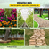 VEVOR Garden Weed Barrier Fabric, 5,8 OZ Heavy Duty Landscape Fabric, 4ft x 100ft Weed Block Control for Garden Ground Cover, Υφαντό Geotextile Fabric for Landscape, Gardening, Underlayment, Black