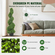VEVOR Artificial Topiaries Πυξάρι, 4 πόδια ψηλό (2 τεμάχια) Faux topiary φυτό εξωτερικού χώρου, όλο το χρόνο πράσινο φυτό Feaux με αντικαταστάσιμα φύλλα για διακοσμητικά εσωτερικούς / εξωτερικούς χώρους / κήπο