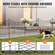 VEVOR Garden Fence, No Dig Fence 36,6&#039;&#039;(H)x29,5&#039;&#039;(L) Animal Barrier Fence, Underground Διακοσμητικός φράκτης κήπου με απόσταση ακίδων 2,5 ιντσών, Μεταλλικός φράχτης σκύλου για την αυλή και την εξωτερική βεράντα, 5 πακέτο