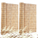 VEVOR 2-pack Reed Fence Landscaping Privacy Blind Fence Screen 16,4&#039; x 4&#039;