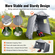 VEVOR Portable Storage Shelter Garage Storage Shelter 6 x 8x 7 ft &amp; Zipper Door