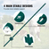 VEVOR 5 πόδια Fence Post 10 Pack T-Post Heavy Duty Μεταλλικοί στύλοι φράχτη πράσινο