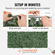 VEVOR Ivy Privacy Fence, 990 x 2490 mm τεχνητή πράσινη οθόνη τοίχου, πράσινος φράχτης κισσός με υφασμάτινη επένδυση και ενισχυμένη άρθρωση, ψεύτικο φράχτη διακόσμηση αμπελόφυλλων για εξωτερικό κήπο, αυλή