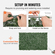 VEVOR Ivy Privacy Fence, Τεχνητή πράσινη οθόνη τοίχου 1,5 x 2,5 m, Greenery Ivy Fence με διχτυωτό ύφασμα και ενισχυμένη άρθρωση, Faux Hedges Διακόσμηση αμπελόφυλλων για εξωτερικό κήπο, αυλή, μπαλκόνι