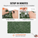 VEVOR Ivy Privacy Fence, Τεχνητή πράσινη οθόνη τοίχου 1,5 x 3m, Greenery Ivy Fence με διχτυωτό ύφασμα και ενισχυμένη άρθρωση, Faux Hedges Διακόσμηση αμπελόφυλλων για εξωτερικό κήπο, αυλή, μπαλκόνι