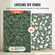 VEVOR Ivy Privacy Fence, 1500 x 2490 mm Τεχνητή πράσινη οθόνη τοίχου, Greenery Ivy Fence με ενισχυμένη άρθρωση, Faux Hedges Διακόσμηση αμπελόφυλλων για εξωτερικό κήπο, αυλή, διακόσμηση βεράντας
