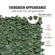 VEVOR Ivy Privacy Fence, Τεχνητή πράσινη οθόνη τοίχου 1830 x 2440 mm, Greenery Ivy Fence με διχτυωτό ύφασμα και ενισχυμένη άρθρωση, Faux Hedges Διακόσμηση αμπελόφυλλων για εξωτερικό κήπο, αυλή