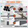 VEVOR Carport, Heavy Duty Caropy 10x20ft, Υπαίθριο κάλυμμα γκαράζ με αφαιρούμενα πλευρικά τοιχώματα, αναδιπλούμενα αεριζόμενα παράθυρα &amp; πόρτες, ανθεκτικό στην υπεριώδη ακτινοβολία αδιάβροχο μουσαμά για αυτοκίνητο, φορτηγό, σκάφος, λευκό
