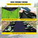 VEVOR 3FTx50FT Premium Weed Barrier Fabric Heavy Duty 5OZ, Υφαντό ύφασμα ελέγχου ζιζανίων, Υψηλή διαπερατότητα κατάλληλο για παρτέρια, ύφασμα γεωύφασμα για το υπόστρωμα, κάλυμμα εδάφους από πολυαιθυλένιο