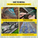 VEVOR Weed Barrier, 5,8 oz Landscape Fabric, 3ft x 300ft Cover Mat Heavy Duty Woven Grass Control Geotextile for Garden, Patio, Black