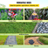 VEVOR Weed Barrier, 5,8 oz Landscape Fabric, 3ft x 300ft Cover Mat Heavy Duty Woven Grass Control Geotextile for Garden, Patio, Black