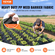 VEVOR Weed Barrier Landscape Fabric, 4*100FT Heavy Duty Garden Weed Fabric, Woven PP Weed Control Fabric, Driveway Fabric, Geotextile Fabric for Landscape, Ground Cover, Weed Blocker Weed Mat, Μαύρο