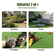 VEVOR Τεχνητό γρασίδι πλακάκια Interlocking Turf Deck Set, 18 Pack 305x305mm, Διακοσμητικό μαξιλάρι δαπέδου από συνθετικό ψεύτικο γρασίδι αυτοστραγγιζόμενο, ιδανικό για Ξύστρα για σκύλους πολλαπλών χρήσεων εσωτερικού χώρου εισόδου εξωτερικού χώρου