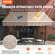 VEVOR Εγχειρίδιο αναδιπλούμενη τέντα, 13 x 8 ft Outdoor Patio Awning Retractable Sun Shade, Αδιάβροχο Πολυεστερικό Αίθριο Παράθυρο Πόρτας Τέντα Σκίαστρο με μανιβέλα για πίσω αυλή, μπαλκόνι