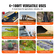 VEVOR Non Woven Geotextile Fabric Under Gravel, 4x100FT 8OZ Driveway Fabric Landscape Fabric, Heavy Duty Weed Barrier Fabric, Ground Cover Weed Control Fabric, French Drains Drainage Fabric, μαύρο