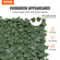 VEVOR Ivy Privacy Fence, Τεχνητή πράσινη οθόνη τοίχου 1 x 4m, Greenery Ivy Fence με διχτυωτό ύφασμα και ενισχυμένη άρθρωση, Faux Hedges Διακόσμηση αμπελόφυλλων για εξωτερικό κήπο, αυλή, μπαλκόνι