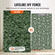 VEVOR Ivy Privacy Fence, Τεχνητή πράσινη οθόνη τοίχου 1 x 4m, Greenery Ivy Fence με διχτυωτό ύφασμα και ενισχυμένη άρθρωση, Faux Hedges Διακόσμηση αμπελόφυλλων για εξωτερικό κήπο, αυλή, μπαλκόνι