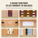 VEVOR Far Infrared Wooden Sauna Room Home Spa για 1 έως 2 Άτομα 1400W