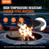VEVOR Fire Pit Ring με BBQ Fire Ring 35 ιντσών εξωτερικό ατσάλι DIY Campfire Firepit