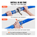 Εύκαμπτος σωλήνας VEVOR Backwash, 2 in x 50 ft, βαρέως τύπου PVC επίπεδος σωλήνας εκκένωσης πισίνας με εξαρτήματα αλουμινίου Camlock C &amp; E, σφιγκτήρες, συμβατός με αντλίες, φίλτρα άμμου, για αποχέτευση λυμάτων πισινών, μπλε