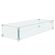 VEVOR Gas Fire Pit Wind Guard for Square Fire Table, 595 x 190 x 165 mm Clear Tempered Wind Guard for Firepits, 8mm πάχους τετράγωνη γυάλινη ασπίδα, γυάλινο πάνελ με σκληρό γωνιακό βραχίονα και πόδια