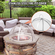 Καπάκι οθόνης VEVOR Firepit Spark, διάμετρος 30&quot;, Στρογγυλά αξεσουάρ κάλυμμα δακτυλίου πυρκαγιάς εξωτερικού χώρου, μεταλλικό κάλυμμα πυροσβεστικού λάκκου, καλύμματα πυροσβεστικών δακτυλίων από ανοξείδωτο χάλυβα που ανοίγουν εύκολα για υπαίθριες αυλές πυροσβεστήρων στην πίσω αυλή