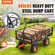 VEVOR Garden Dump Cart Βαρέως τύπου μεταλλικά καρότσια και βαγόνια 880 λίβρες Φόρτωση
