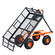 VEVOR Garden Dump Cart Βαρέως τύπου μεταλλικά καρότσια και βαγόνια 880 λίβρες Φόρτωση