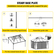 Κιόσκι VEVOR Patio Gazebo 10x12ft Hardtop Gazebo Gazebo με κουνουπιέρες Εξωτερικό κιόσκι Αίθριο Σκηνής Κήπος Ανέμες Αντικατάσταση κουβούκλιο Διπλής οροφής κουβούκλιο στέγης Κιόσκια για αίθρια κήπου Home Lawn Brown