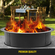 Δαχτυλίδι VEVOR Fire Pit Δαχτυλίδι 45 ιντσών Fire Pit Pan Δαχτυλίδι τζάκι από συμπαγές χάλυβα βαρέως τύπου Δαχτυλίδι/επένδυση για φωτιά στο τζάκι Έδαφος για υπαίθριο κάμπινγκ