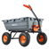 VEVOR Poly Garden Dump Cart Βαρέως τύπου Yard Carts and Wagons 6,48 cu.ft 1200 lbs