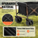 VEVOR Πτυσσόμενο πτυσσόμενο βαγόνι, 3 cu.ft Beach Wagon Cart με τροχούς παντός εδάφους, Heavy Duty Folding Wagon Cart χωρητικότητας 350 lbs με θήκες ποτών, Αθλητικό βαγόνι για κάμπινγκ, αγορές, κήπος
