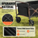 VEVOR Πτυσσόμενο Πτυσσόμενο Βαγόνι, 2 cu.ft Beach Wagon Cart with All-Terrain 5in Wheels, Heavy Duty Folding Wagon Cart χωρητικότητας 220 lbs με θήκες ποτών, Αθλητικό βαγόνι για κάμπινγκ, αγορές