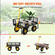 VEVOR Steel Garden Cart, Heavy Duty 900 lbs, με αφαιρούμενες πλευρές πλέγματος για μετατροπή σε επίπεδη επιφάνεια, Utility μεταλλικό βαγόνι με περιστρεφόμενη λαβή 180° και ελαστικά 10 in, ιδανικό για κήπο, αγρόκτημα, αυλή