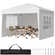 Σκηνή με κουβούκλιο VEVOR Pop Up 10&#039; x 10&#039; Sun Shelter Εξωτερικό κιόσκι με πλευρικά τοιχώματα