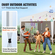 VEVOR Pop Up Σκηνή με κουβούκλιο 10&#039; x 20&#039; Sun Shelter Εξωτερικό Κιόσκι με πλευρικά τοιχώματα