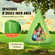 Καρέκλα VEVOR Kids Nest, Κρεμαστή καρέκλα αιώρας με ρυθμιζόμενο σχοινί, καρέκλα αιώρας για χρήση σε εσωτερικούς και εξωτερικούς χώρους για παιδιά (39&quot; D x 52&quot; Υ), Χωρητικότητα βάρους 250 λίβρες, Πράσινο